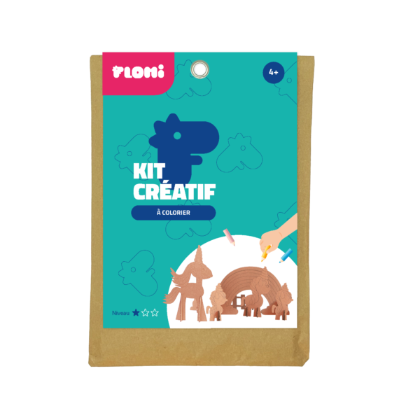 DIY Kit de coloriage Licornes 4+