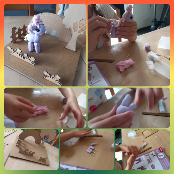Kit de modelage & coloriage - Licornes - DIY (5+) – Image 4