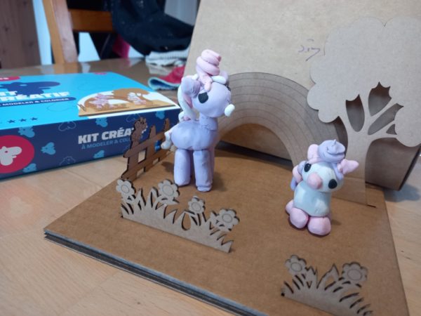 Kit de modelage & coloriage - Licornes - DIY (5+) – Image 8