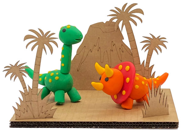 DIY Kit de modelage et de coloriage Dinos 5+ – Image 2